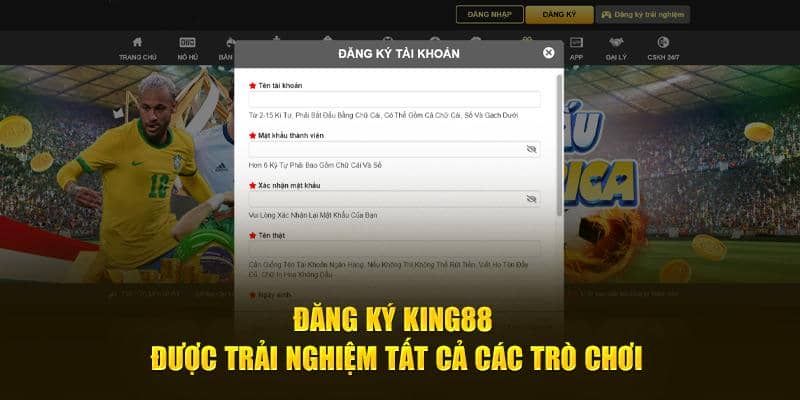 Tổng quan về quy trình đăng ký tại KING88